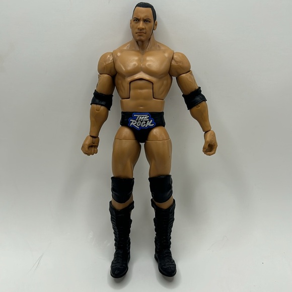 WWE The Rock 2011 mattel with brama bull belt - Picture 2 of 7
